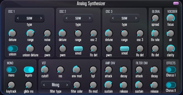 Analog Synthesizer